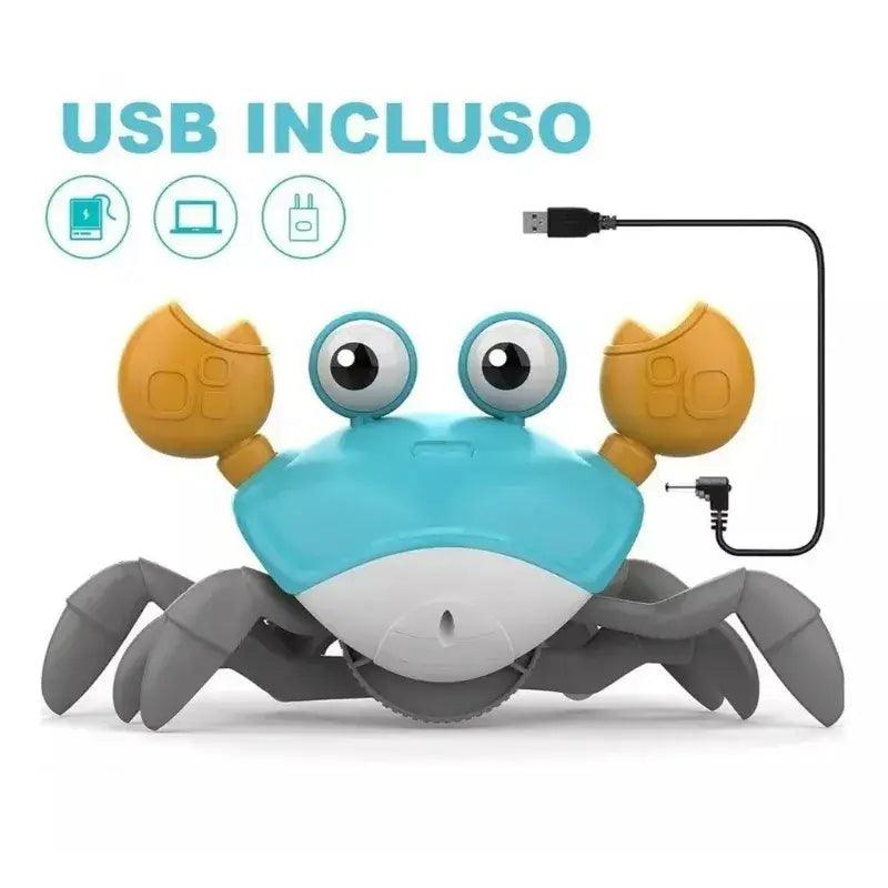 Astro Crab - Brinquedo Interativo Luminoso